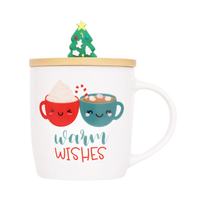 Warm Wishes Christmas Hot Chocolate Mug
