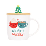 Warm Wishes Christmas Hot Chocolate Mug