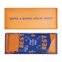 Congrats Dad boxed socks detail, Dad You're A Legend Gift Box