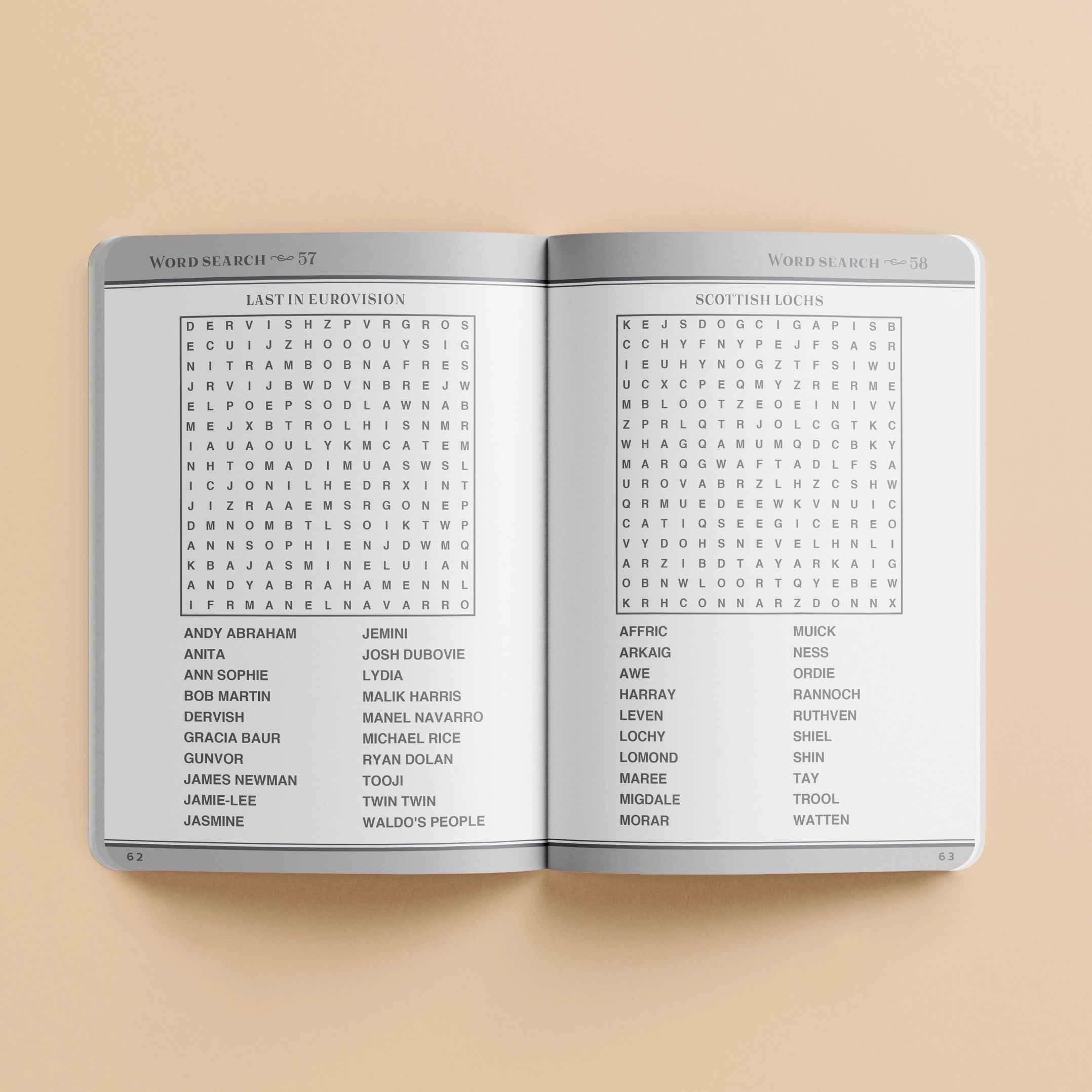Classic Puzzles Word Search Book – Over 130 Puzzles