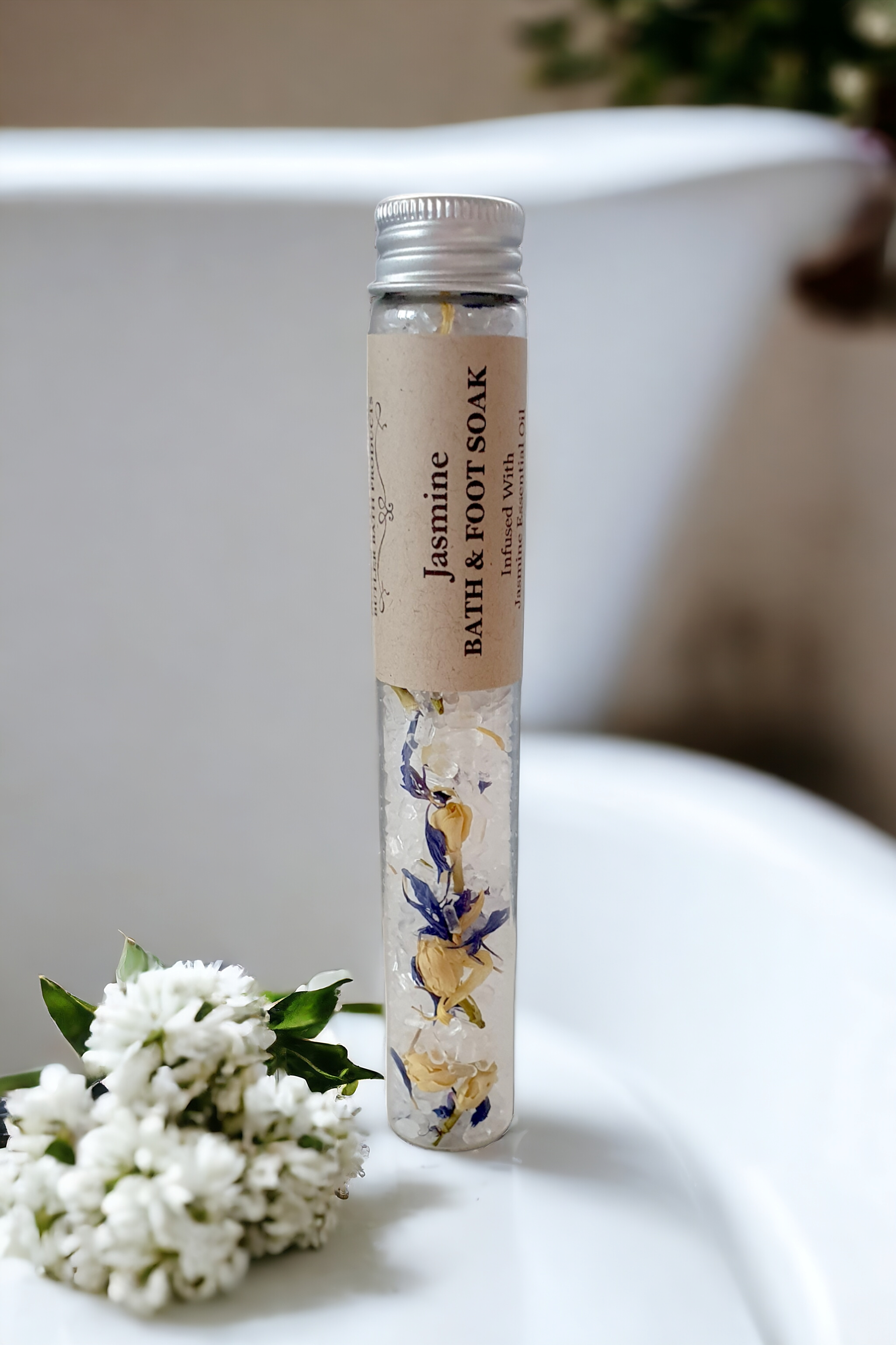Bath Salt Soak Test Tubes Jasmine
