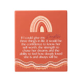 Desert Dunes Daugher Verse Ceramic Plaque
