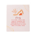 Desert Dune Family Verse Ceramic Plaque