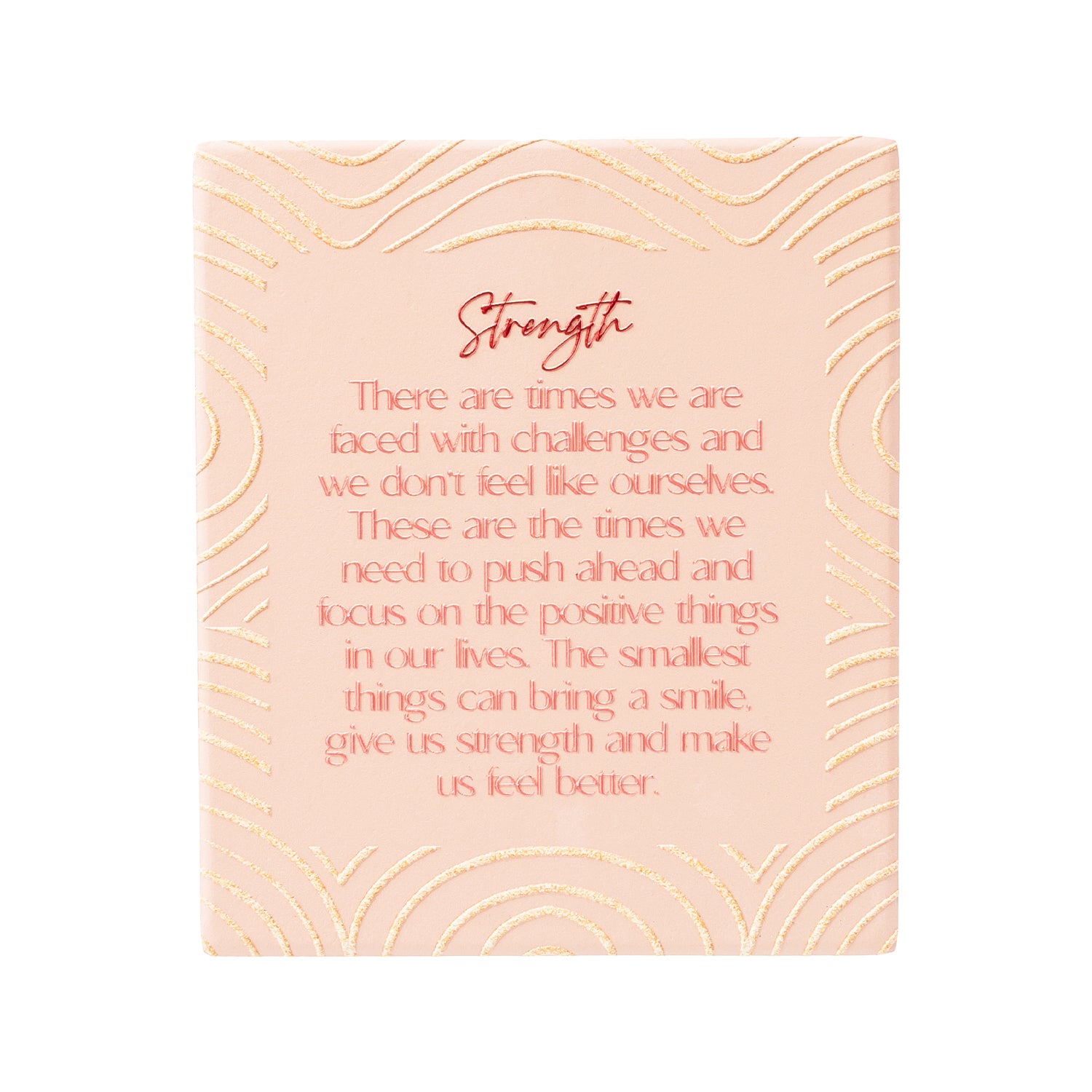 Strength Verse Plaque