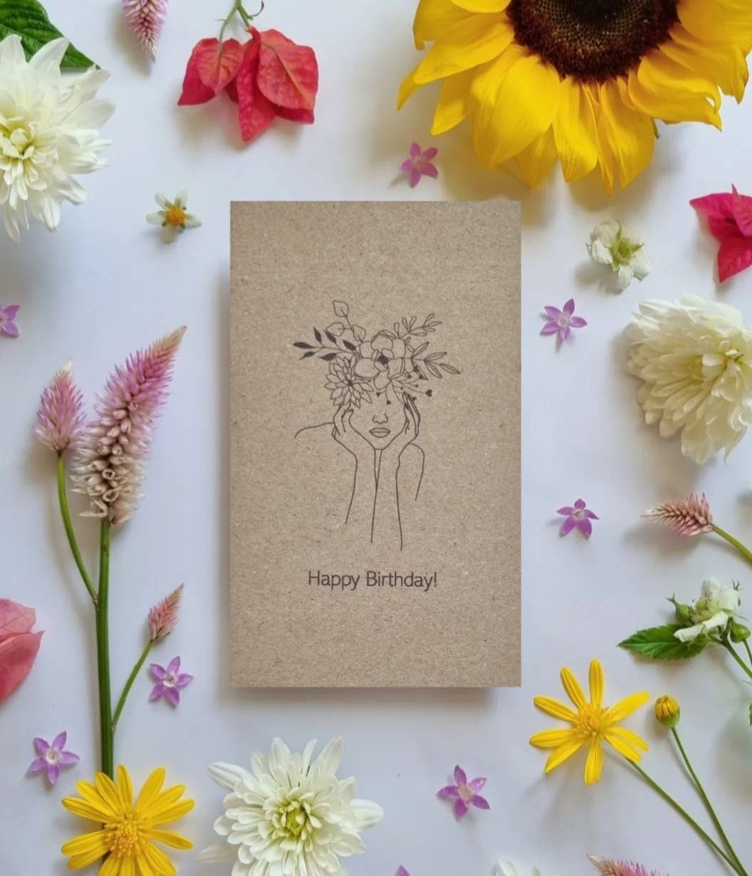 Happy Birthday Flower Girl - Seeds