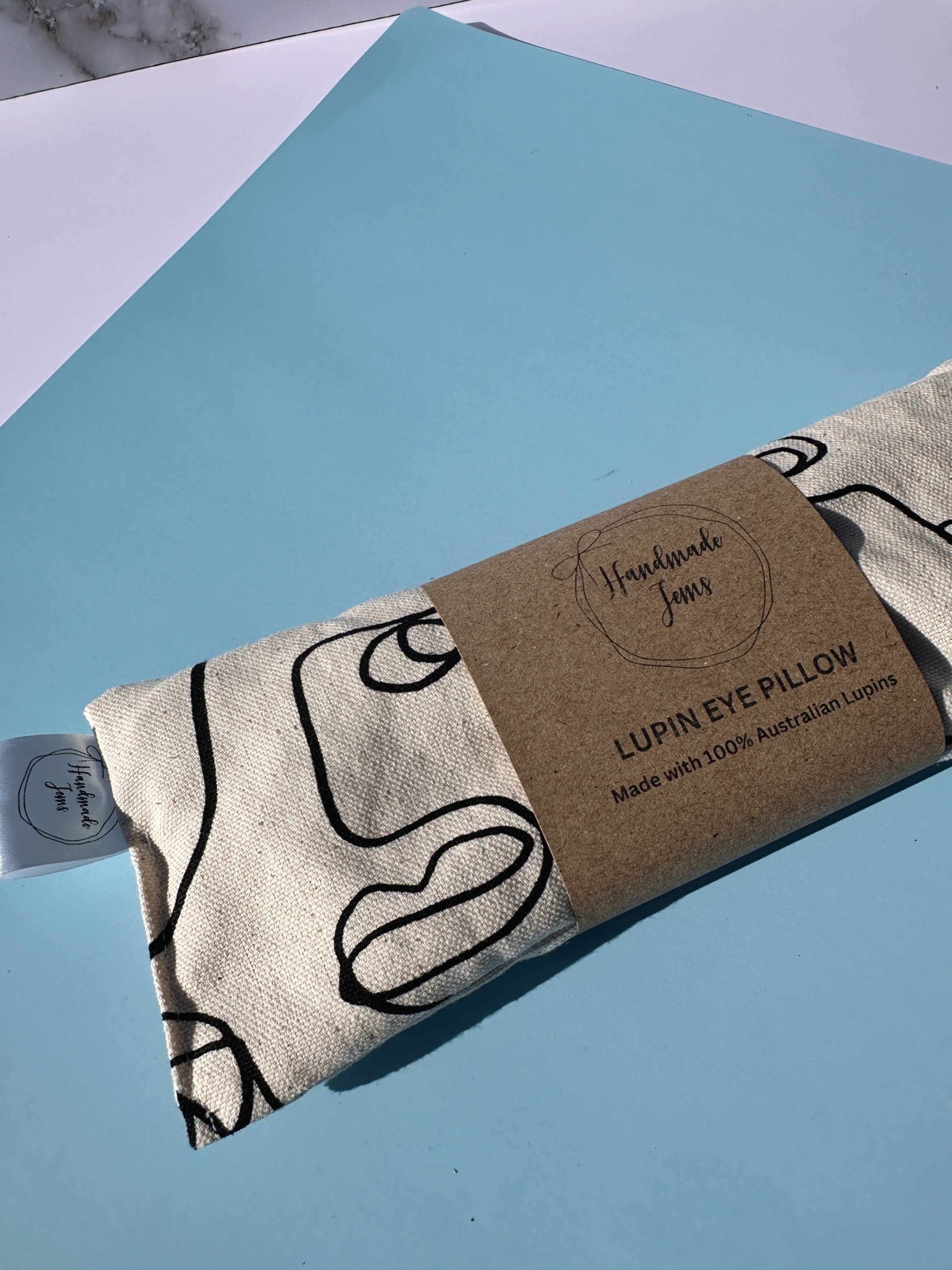 Faces Print Lupin Eye Pillow