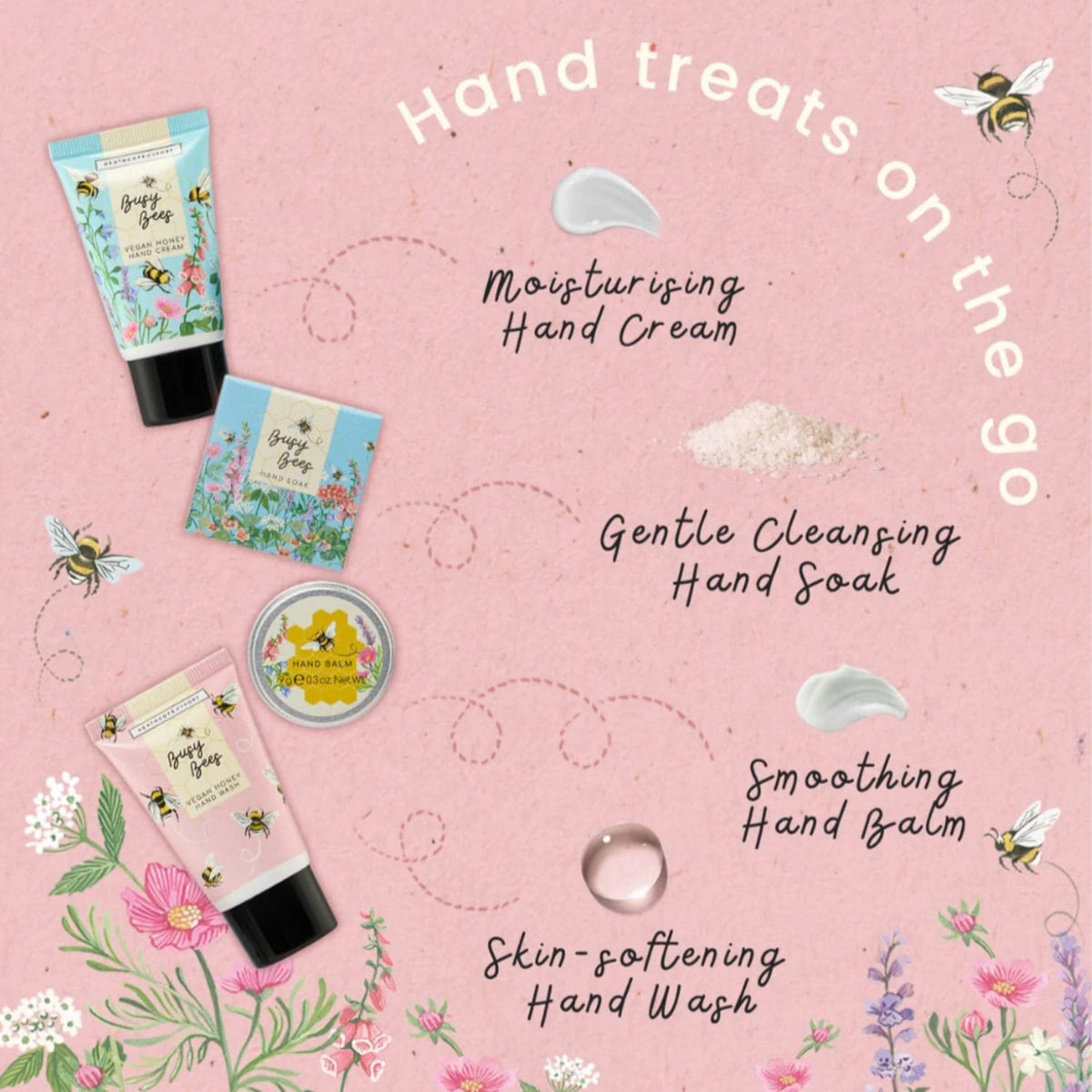 Heathcote & Ivory Busy Bees Mini Hand Care Set