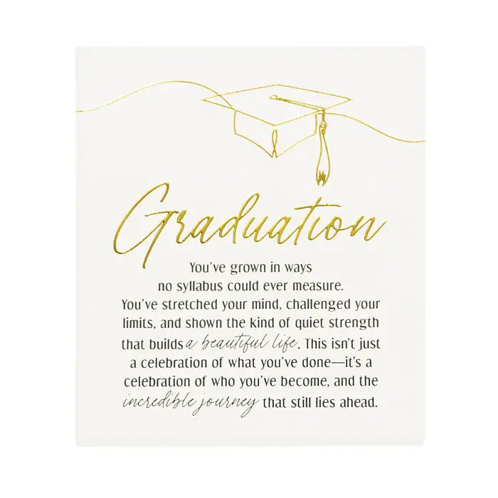 Graduation Ceramic Keepsake Plaque