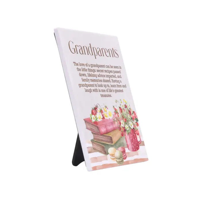 Grandparents Keepsake Plaque