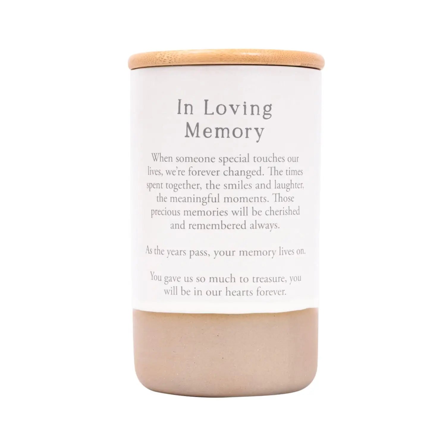 Heartfelt Jar of In Loving Memories