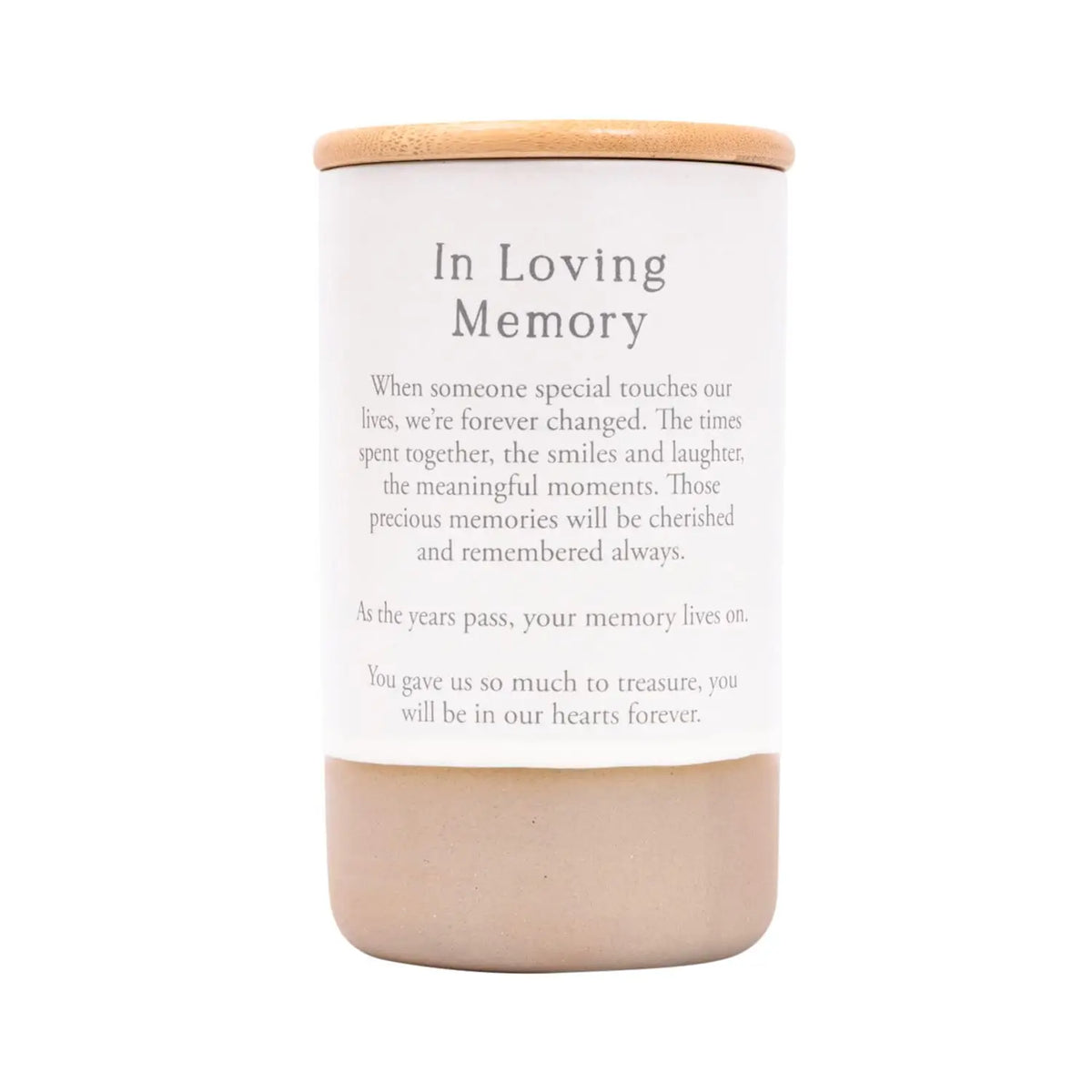 Heartfelt Jar of In Loving Memories