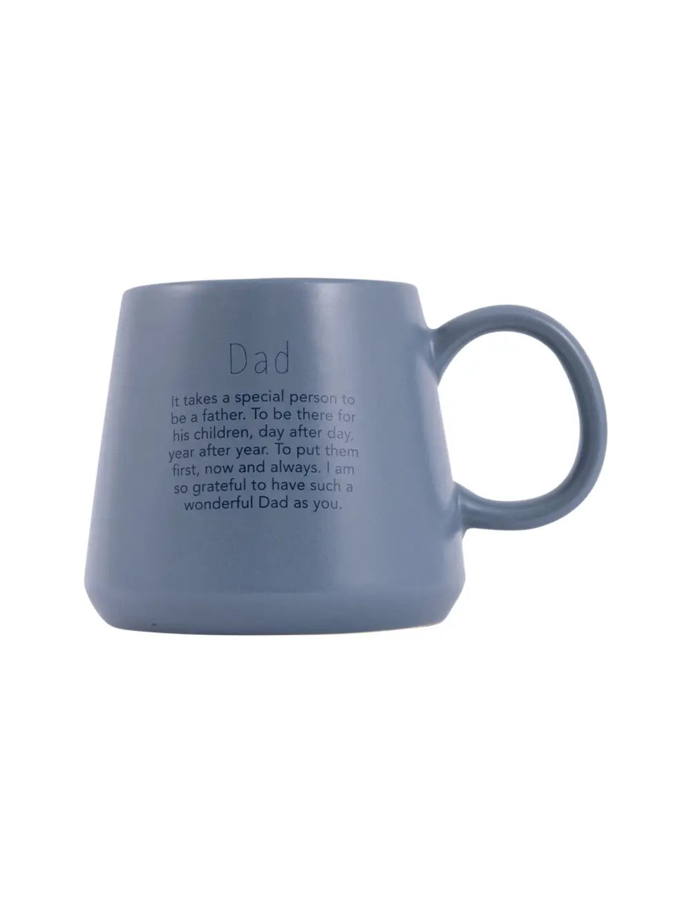Heartfelt Dad Mug close-up, A Little Thanks Dad Gift Box