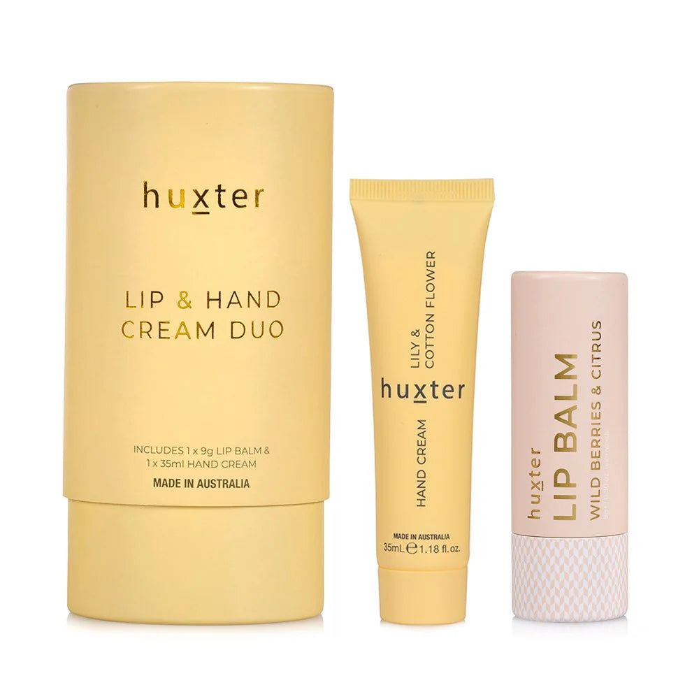 Lip & Hand Cream Duo, Huxter