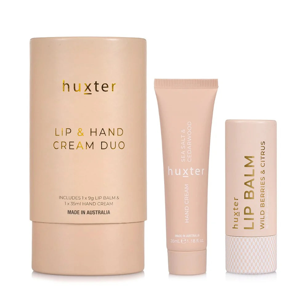Huxter Lip & Hand Cream Duo