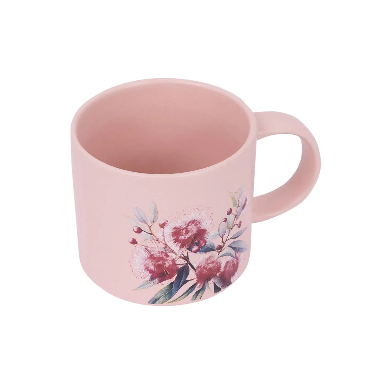 Native Blooms Red Floral Mug
