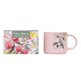 Native Blooms White Floral Mug