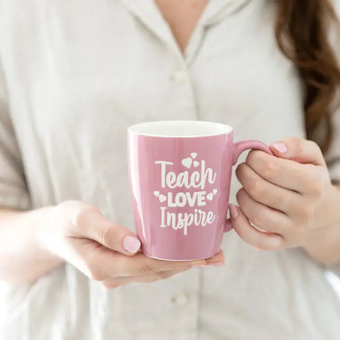 Teach Love Inspire Mug – Teacher Gift Mug