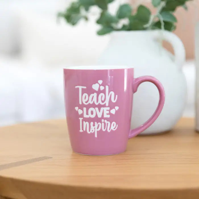 Teach Love Inspire Mug – Teacher Gift Mug