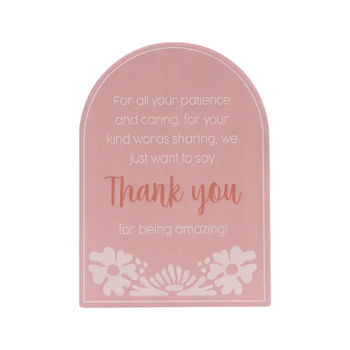 Thank You For Being Amazing Plaque