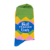 Best Teacher Ever Socks – Teacher Gift Socks