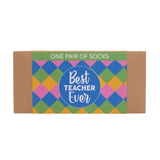 Best Teacher Ever Socks – Teacher Gift Socks