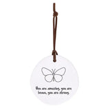 You Are Amazing Butterfly Keepsake Tag