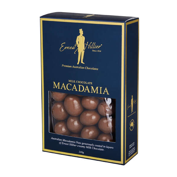 Ernest Hillier Chocolate Coated Macadamias - 240g