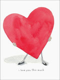 I Love You This Much greeting card