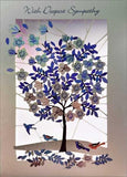 Deepest Sympathy Tree Card condolence greeting card