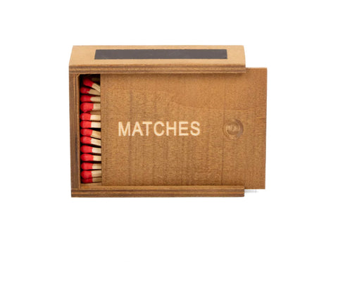 Long Stem Matches. Keepsake box